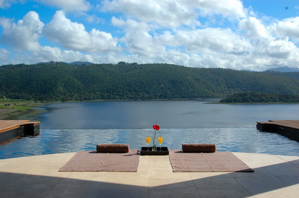Lodge On The Lake And Wellness Spa Wildernis Esterno foto